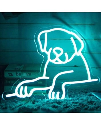 Cute Dog  Neon Sign
