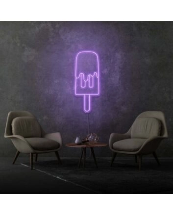 Melting Popsicle Custom Neon Childhood Summers Remembered