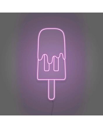 Melting Popsicle Custom Neon Childhood Summers Remembered