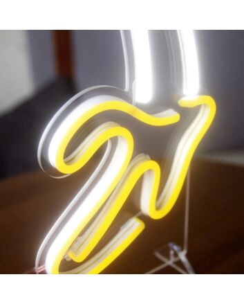 Banana Neon Playful and Tropical Flavor