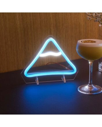 Snowy Mountain Neon Alpine Majesty and Adventure