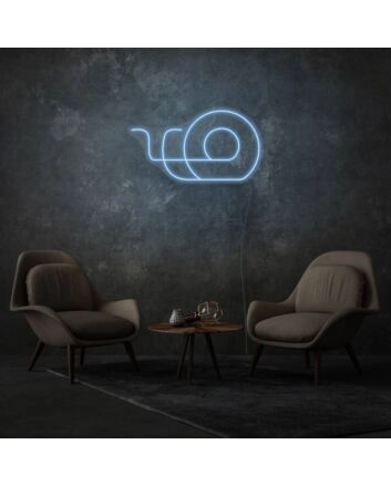 Round Doodle Neon Art Creative and Whimsical Charm