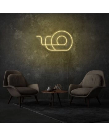 Round Doodle Neon Art Creative and Whimsical Charm