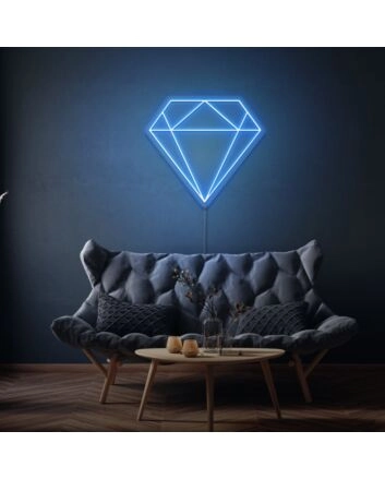 Gemstone Neon Light Sparkling Jewel-like Radiance