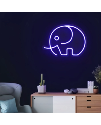 Elephant Parade Neon Sign