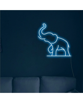 Majestic Elephant Neon Sign
