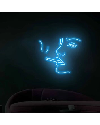 Smoking Profile  Neon Sign