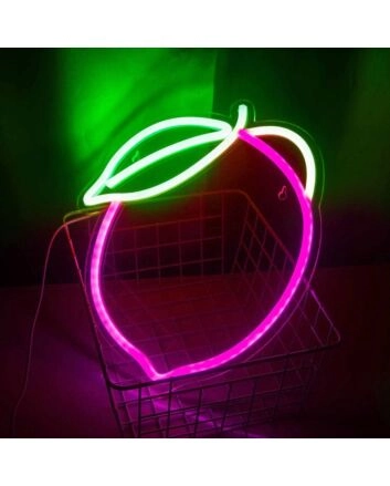 Fresh Lemon Fruit Neon Sign