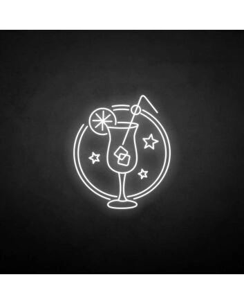 &#39;Hahn hoch mit Zitrone&#39; neon sign