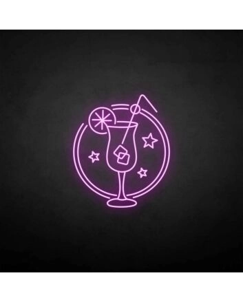 &#39;Hahn hoch mit Zitrone&#39; neon sign