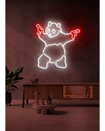 Panda Neon Adorable Glow for Wildlife Lovers