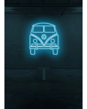 Bus Vintage Neon for Nostalgic Road Trips