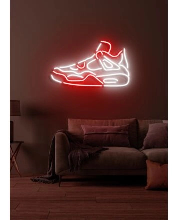 Sneaker Stylish Neon Tribute to Sneaker Culture