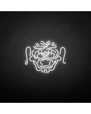 &#39;China Lion Head&#39; neon sign