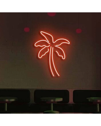 Palm Neon Oasis of Tropical Dreams