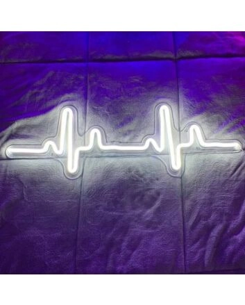 Heartbeat Feel the Pulse of Life with Neon Art
