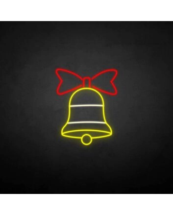 &#39;Marry Christmas Bell&#39; neon sign