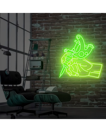 Tattoo Artist: Illuminate Your Space with Neon Artistry