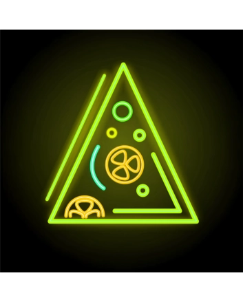 Pizza Slice: Illuminate Your Space with Neon Flavor