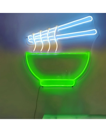 Ramen: Light Up Your Space with Neon Flavor