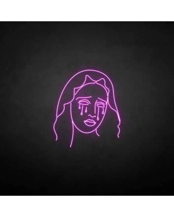 39; The virgin tears 39; neon sign