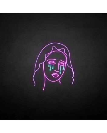 39; The virgin tears 39; neon sign