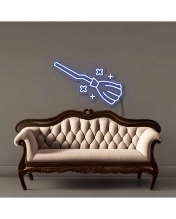 Broom Stick Neon Signs