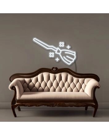 Broom Stick Neon Signs