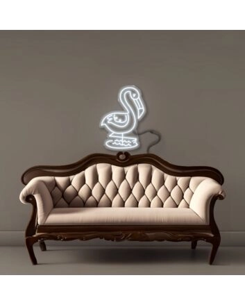 Doodle Flamingo Neon Signs