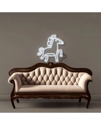 Doodle Horse Led Neon Signs