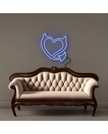 Heart Devil Neon Signs