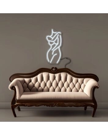 Hot Girl Pose 2 Led Neon