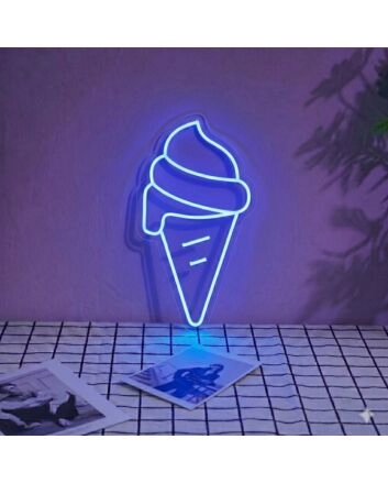 Ice Cream Cone Led Neon Signs