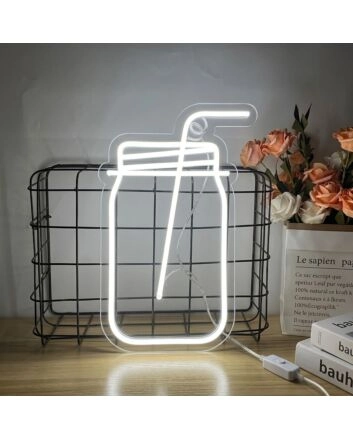 Mason Jar Neon Signs
