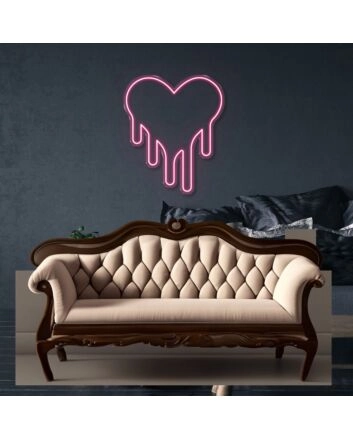 Melting Heart Led Neon