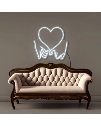 Promise Hands Neon Signs