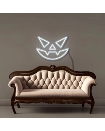 Pumpkin Face Neon Signs