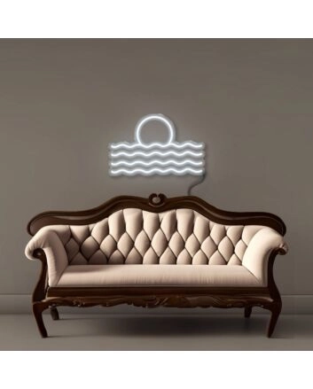 Sun &amp; Waves Neon Signs