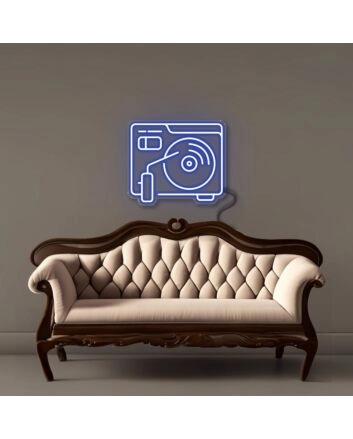 Vinyl Player Neon Signs