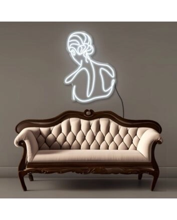 Womans Back Led Neon Signs