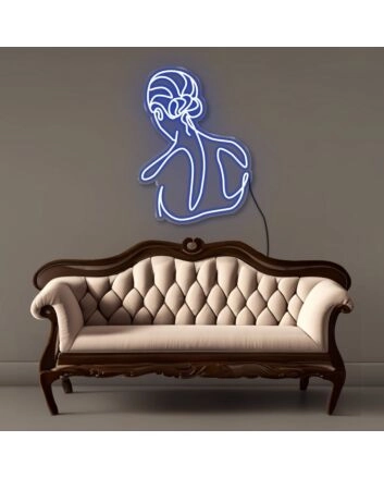 Womans Back Led Neon Signs