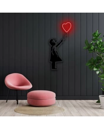 Dont Let Go Neon X Acrylic Artwork