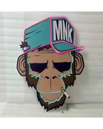 Spoiled Monkey Led Neon Acrylic Artwork