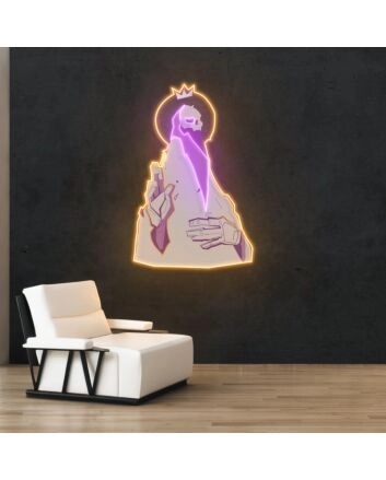 Pray Led Neon Acrylic Artwork