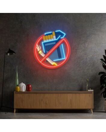 No Smoke Led Neon Sign Light Pop Art