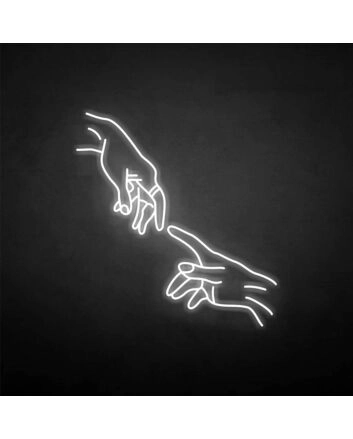 &#39;Touch Finger&#39; neon sign