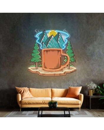 Cup Of Nature Led Neon Sign Light Pop Art