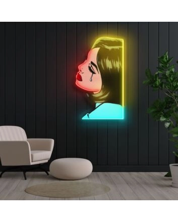 Life Is Tragic Neon X Acrylic Artwork