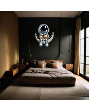 Wall-Mounted Astronaut Led Neon Sign Light Pop Art