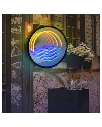 Radiant Sunrise 3D Mirror Effect